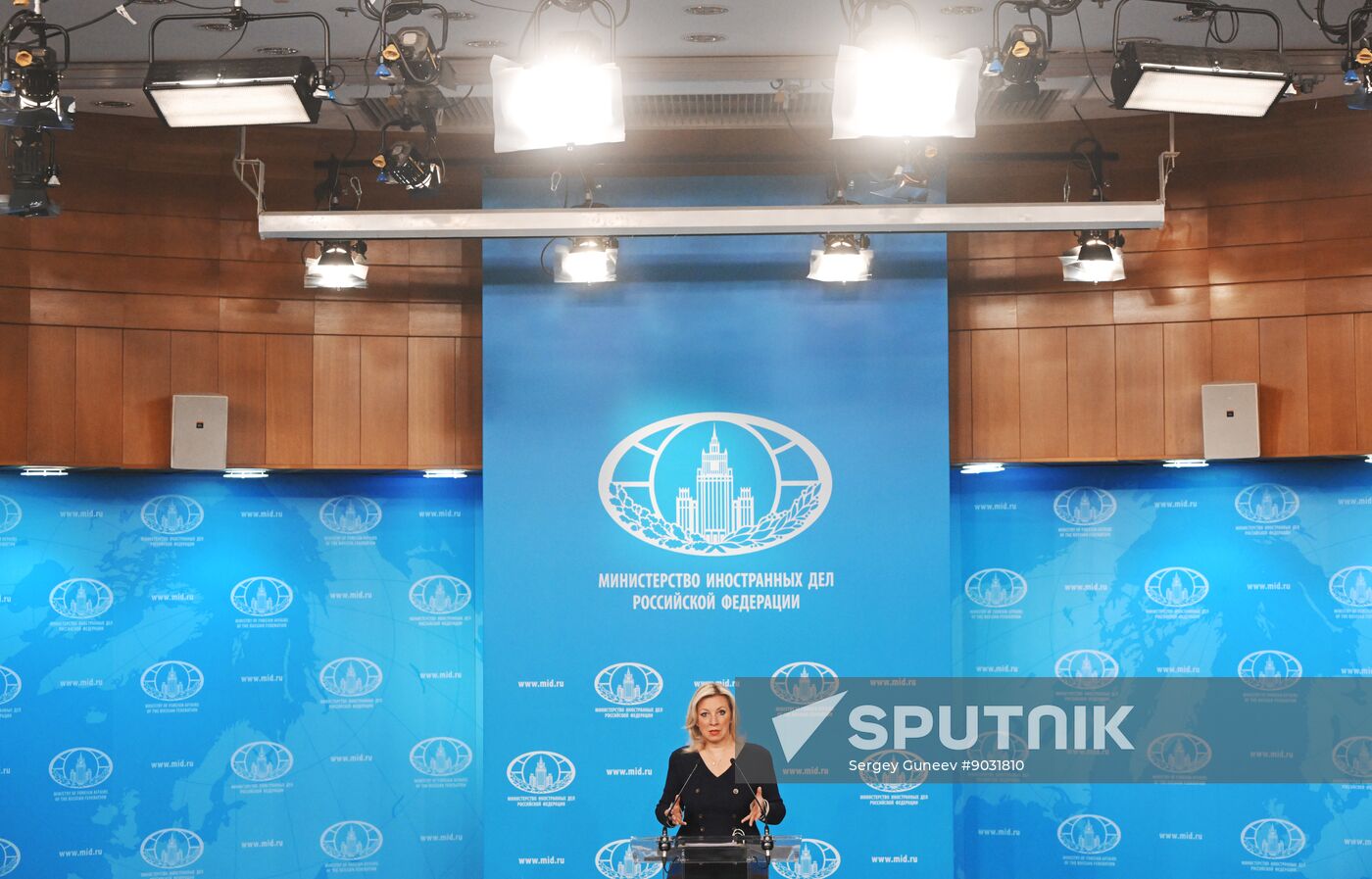 Russia Zakharova Briefing