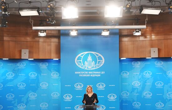 Russia Zakharova Briefing