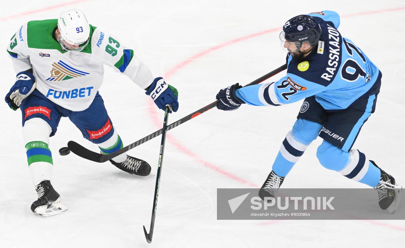 Russia Ice Hockey Kontinental League Sibir - Salavat Yulaev