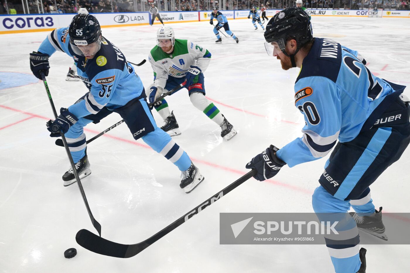 Russia Ice Hockey Kontinental League Sibir - Salavat Yulaev