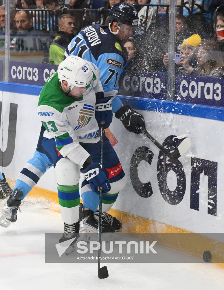 Russia Ice Hockey Kontinental League Sibir - Salavat Yulaev