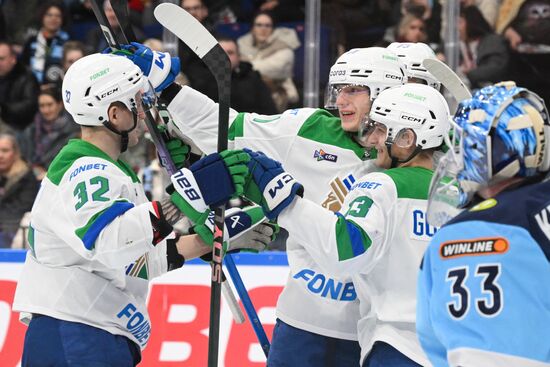 Russia Ice Hockey Kontinental League Sibir - Salavat Yulaev