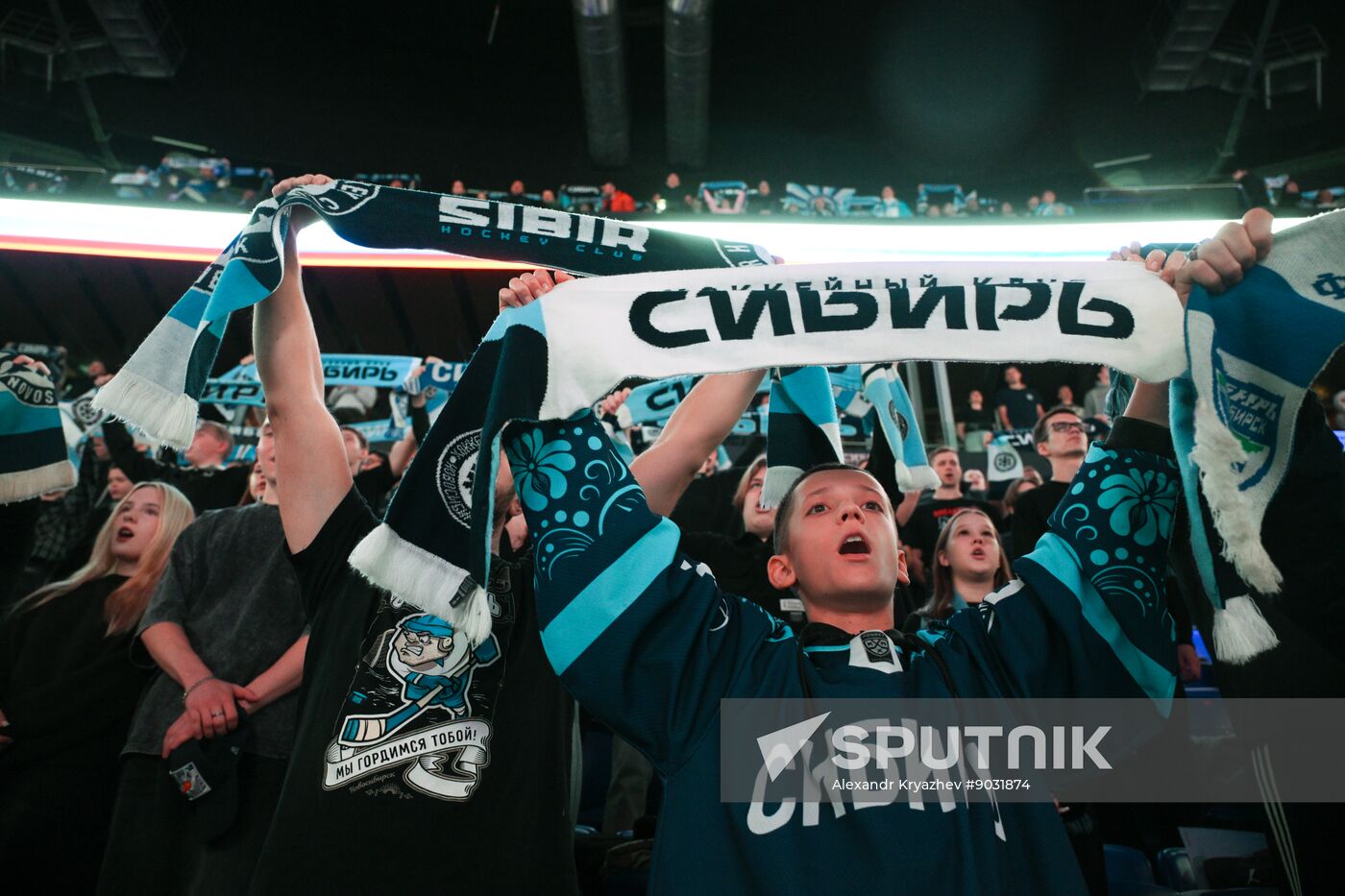 Russia Ice Hockey Kontinental League Sibir - Salavat Yulaev