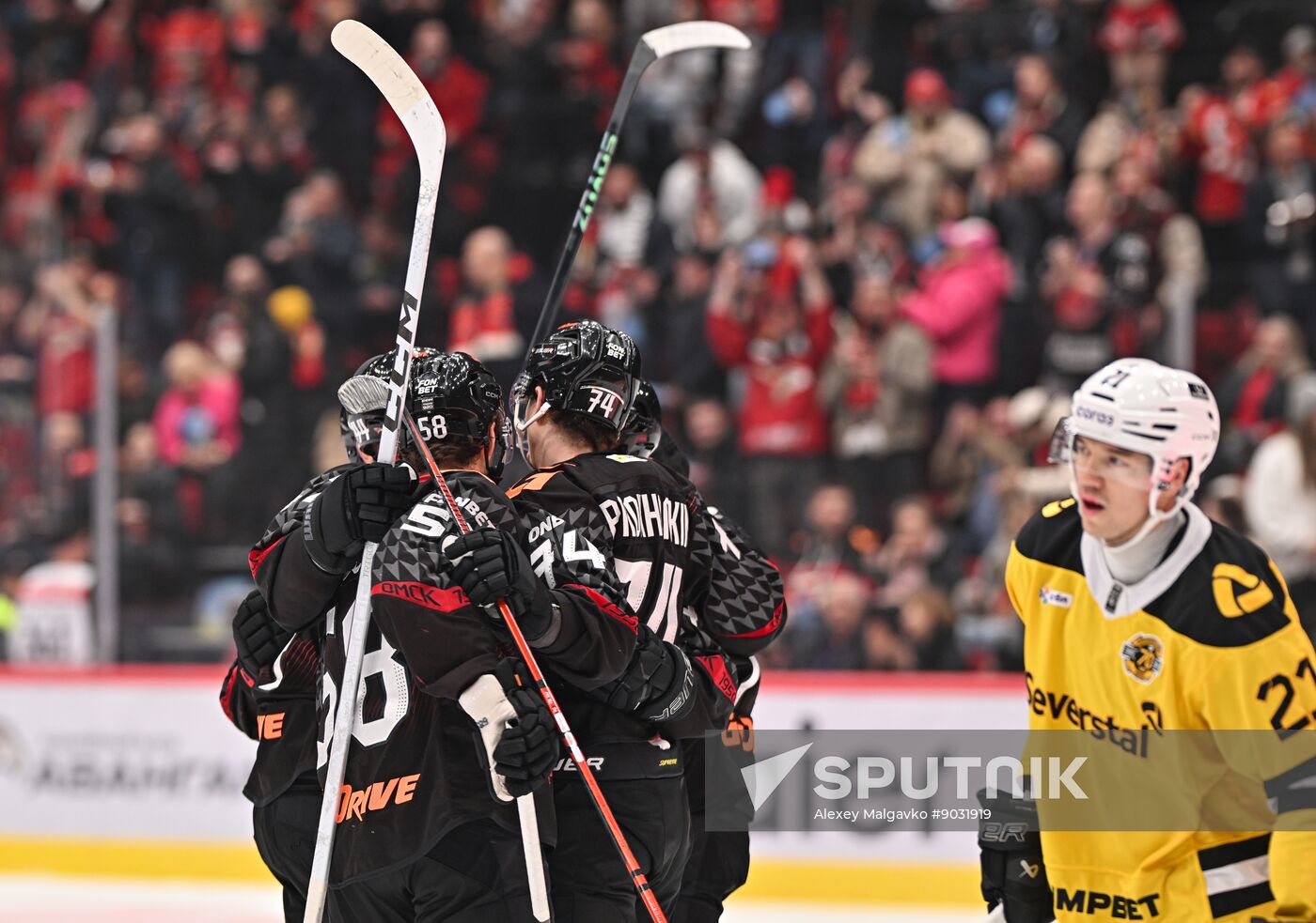 Russia Ice Hockey Kontinental League Avangard - Severstal