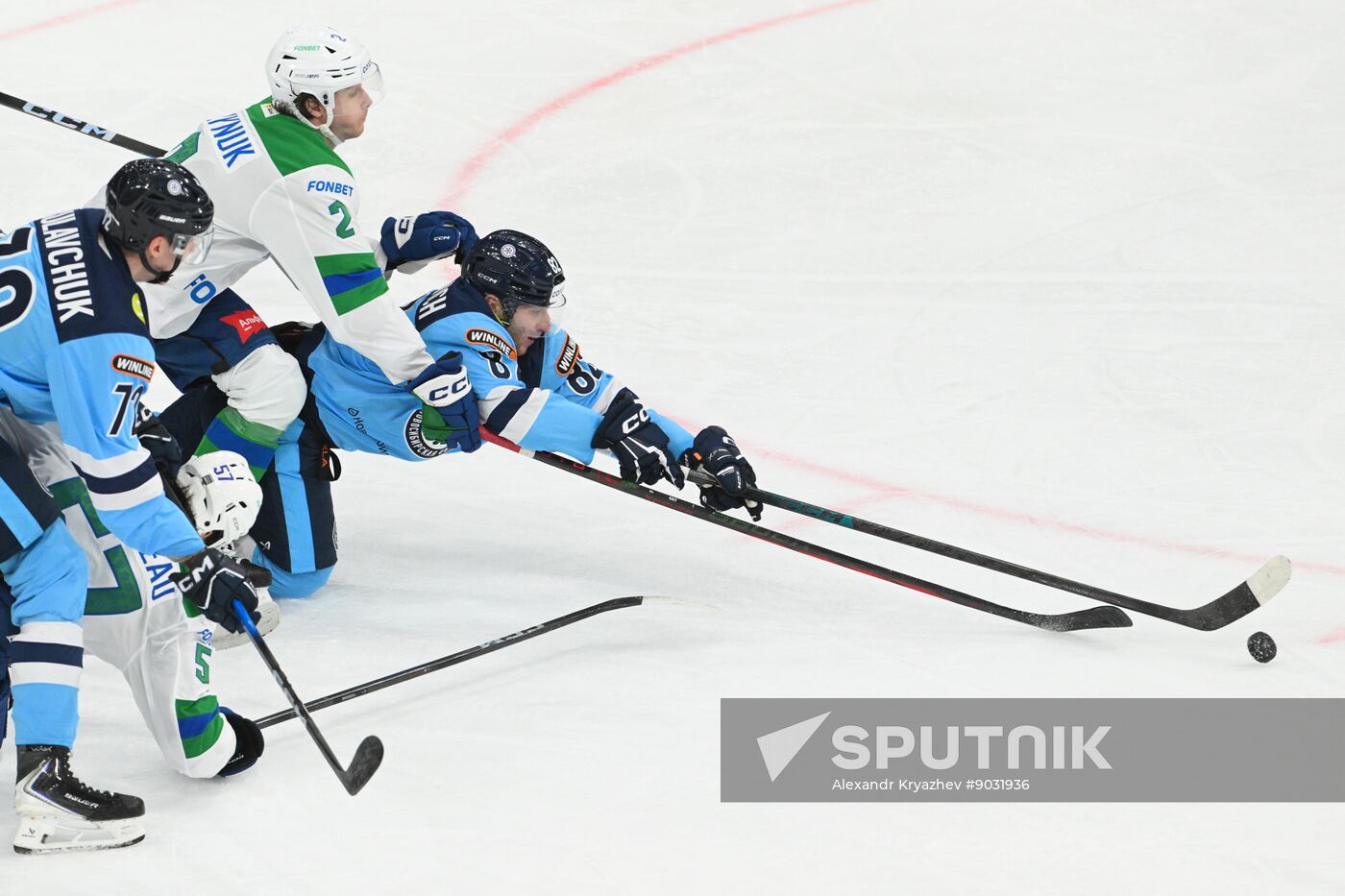 Russia Ice Hockey Kontinental League Sibir - Salavat Yulaev