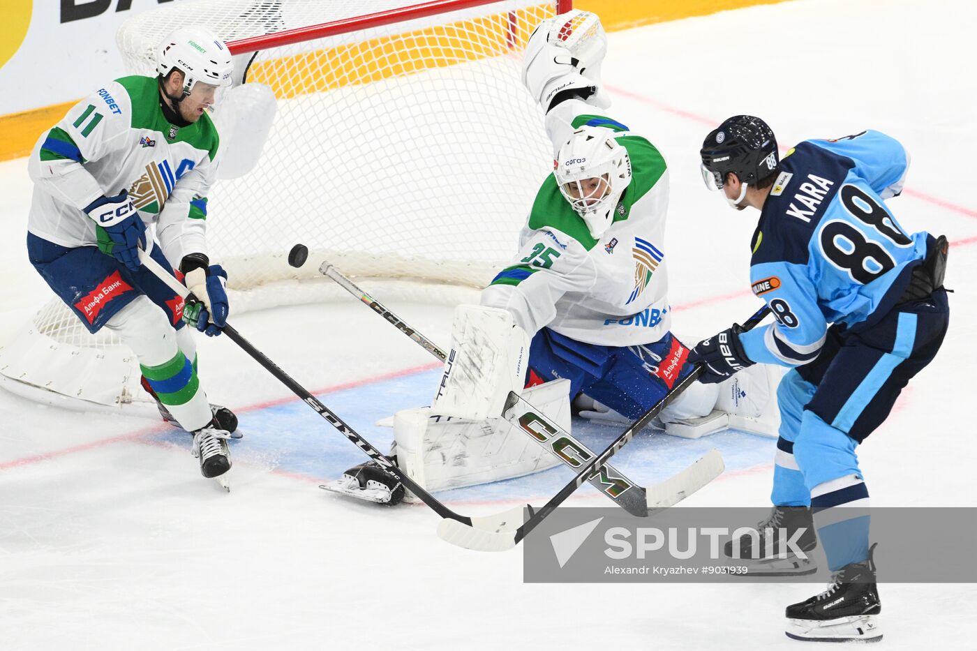 Russia Ice Hockey Kontinental League Sibir - Salavat Yulaev