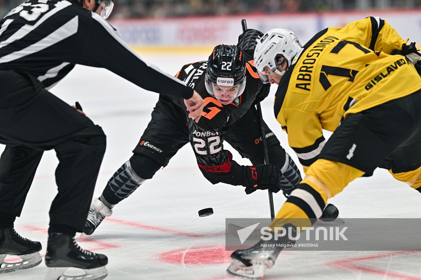 Russia Ice Hockey Kontinental League Avangard - Severstal