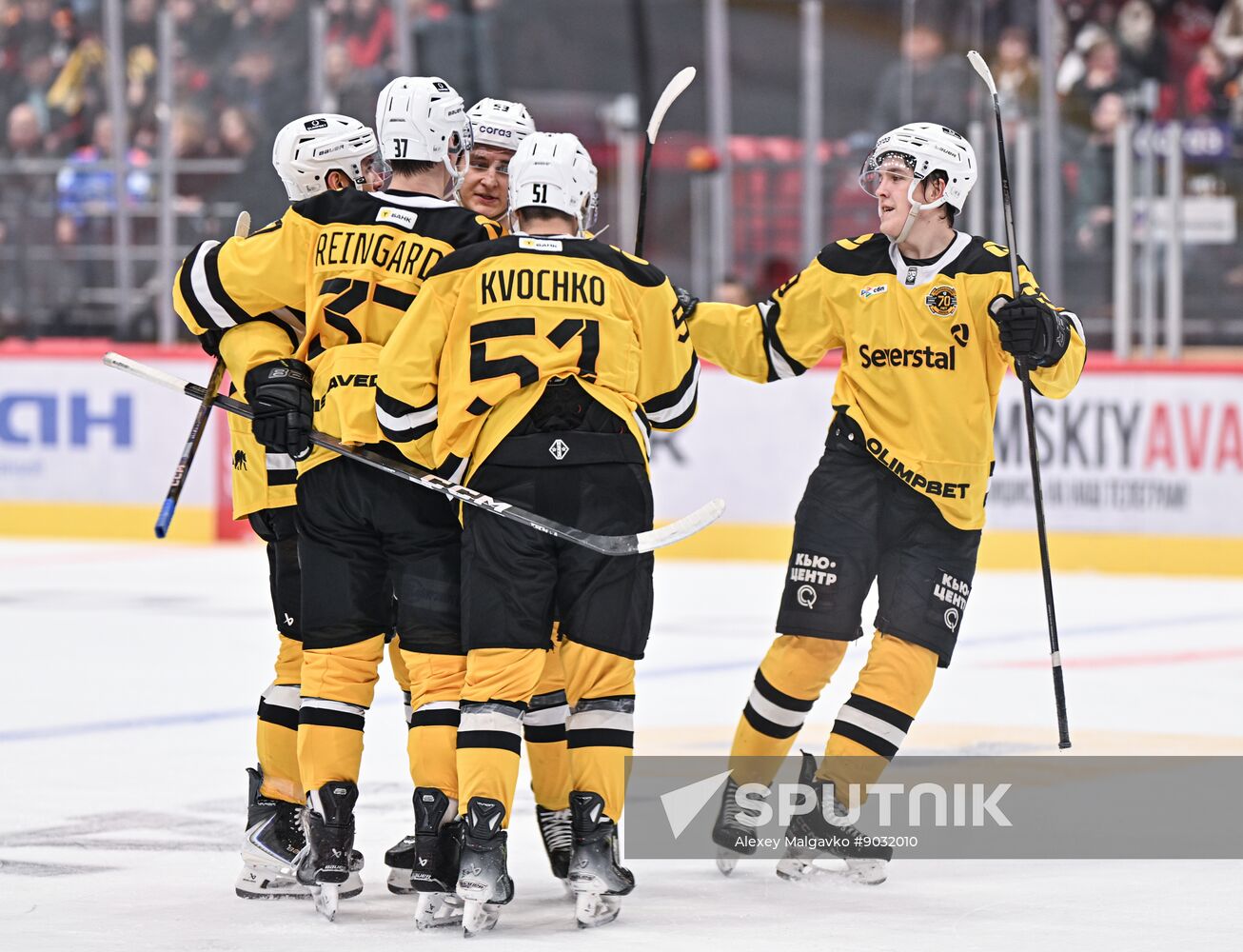 Russia Ice Hockey Kontinental League Avangard - Severstal