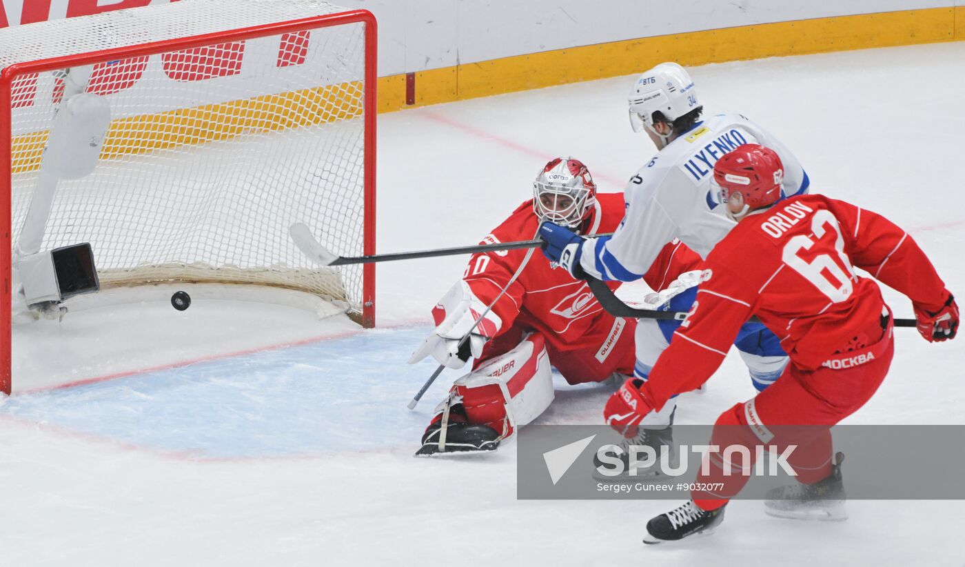 Russia Ice Hockey Kontinental League Spartak - Dynamo