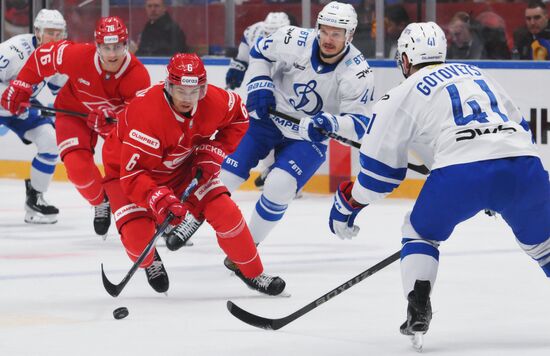Russia Ice Hockey Kontinental League Spartak - Dynamo