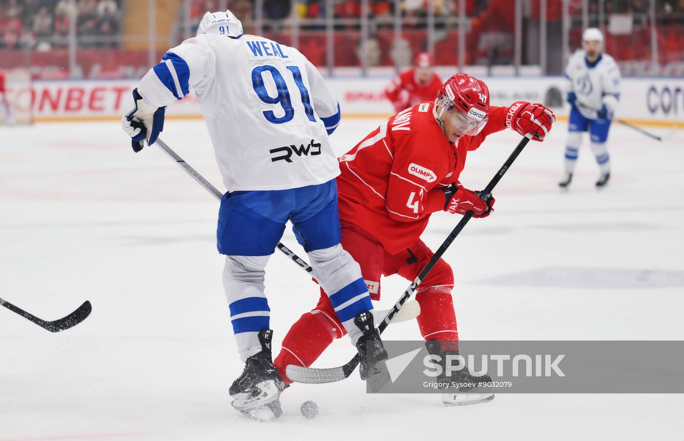 Russia Ice Hockey Kontinental League Spartak - Dynamo