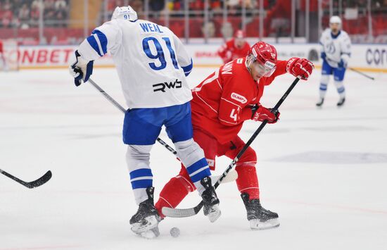 Russia Ice Hockey Kontinental League Spartak - Dynamo