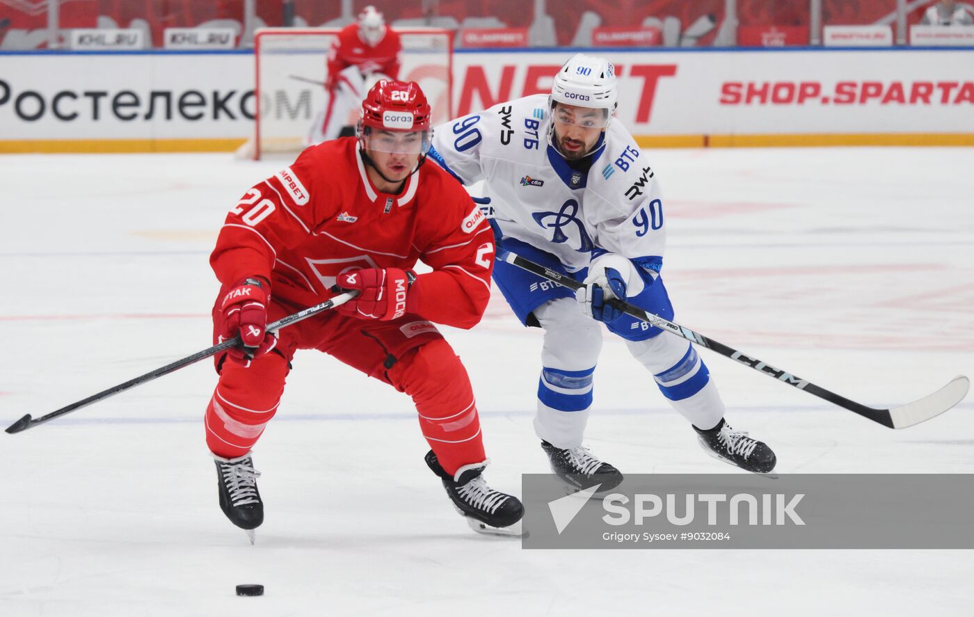 Russia Ice Hockey Kontinental League Spartak - Dynamo