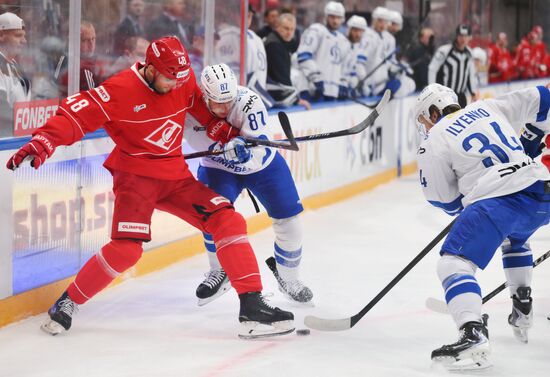 Russia Ice Hockey Kontinental League Spartak - Dynamo