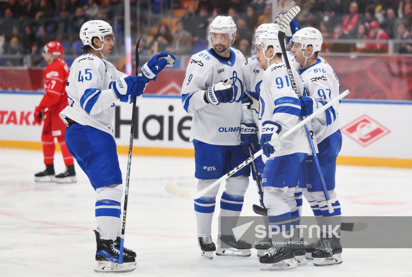 Russia Ice Hockey Kontinental League Spartak - Dynamo