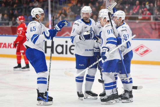 Russia Ice Hockey Kontinental League Spartak - Dynamo