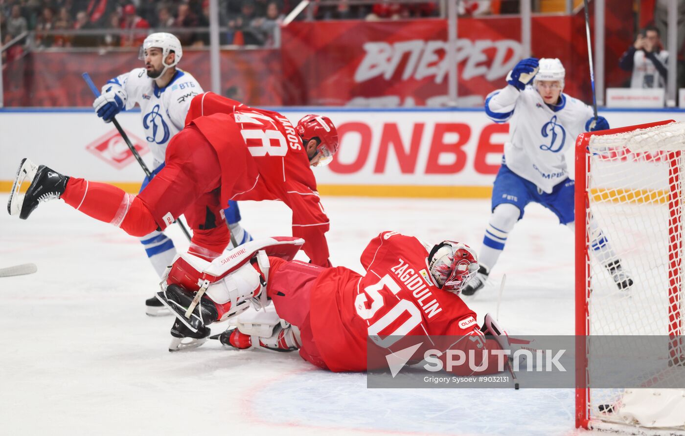 Russia Ice Hockey Kontinental League Spartak - Dynamo