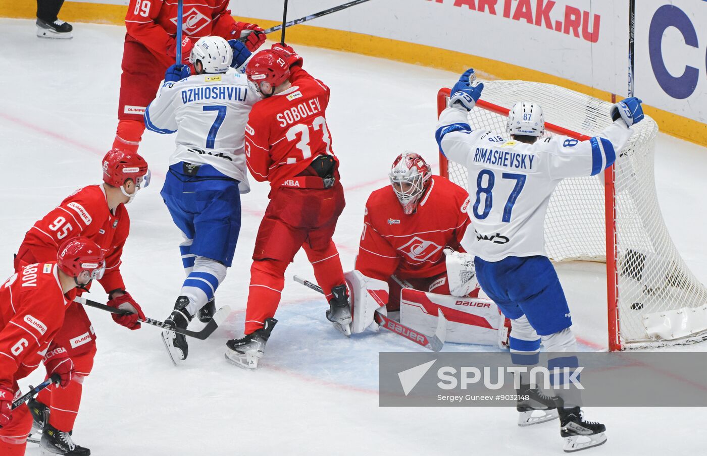 Russia Ice Hockey Kontinental League Spartak - Dynamo