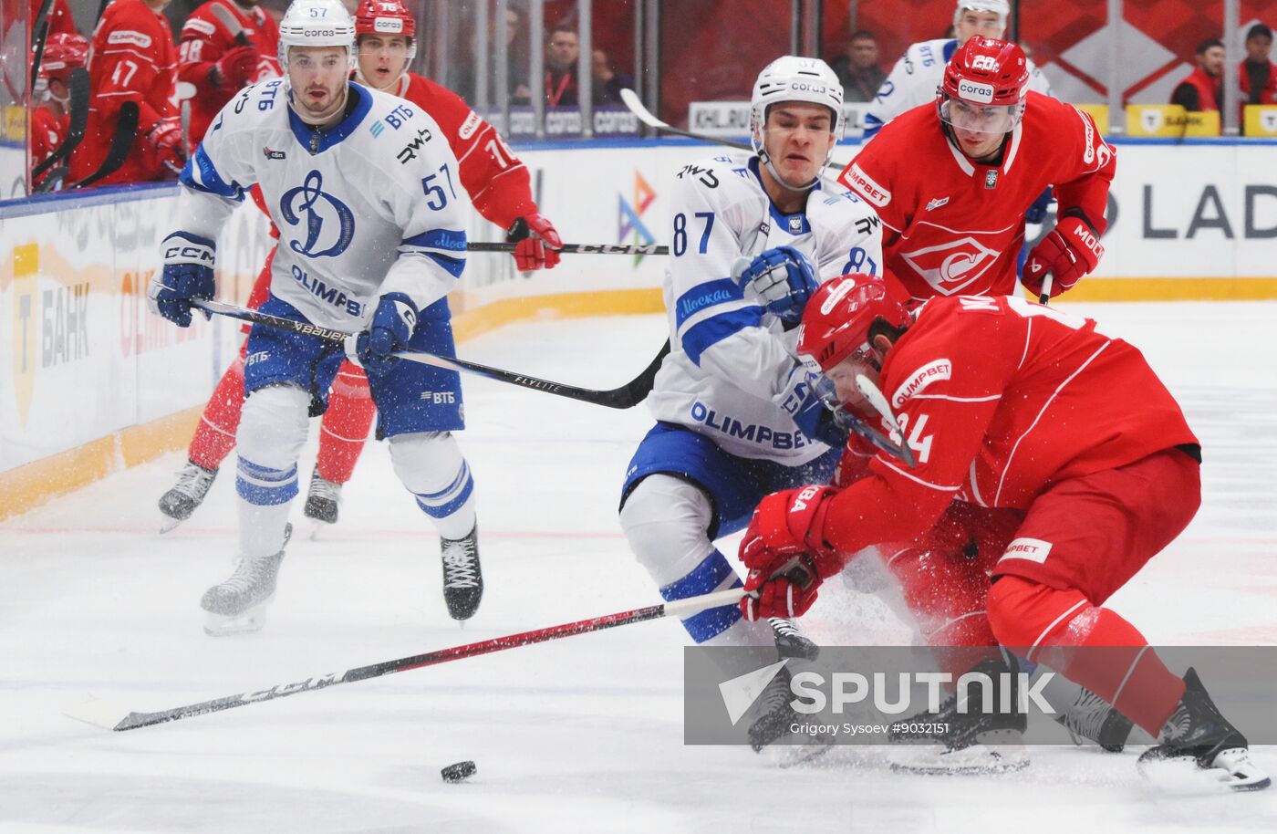 Russia Ice Hockey Kontinental League Spartak - Dynamo