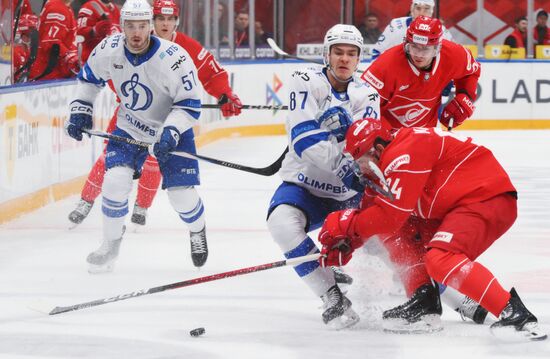 Russia Ice Hockey Kontinental League Spartak - Dynamo