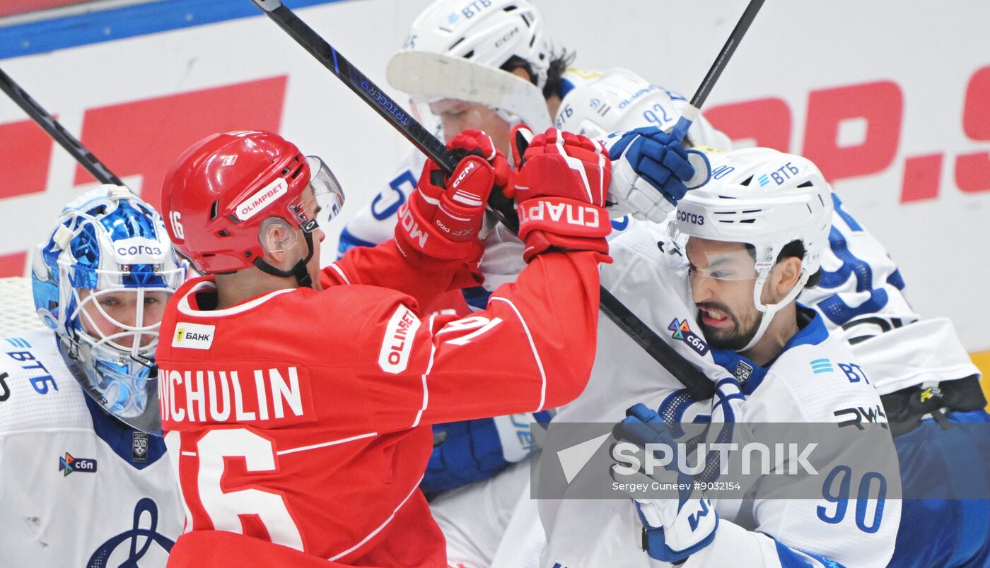 Russia Ice Hockey Kontinental League Spartak - Dynamo