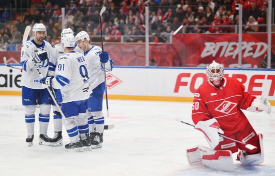 Russia Ice Hockey Kontinental League Spartak - Dynamo