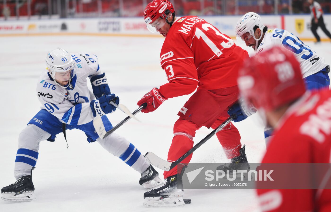 Russia Ice Hockey Kontinental League Spartak - Dynamo