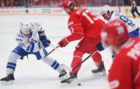 Russia Ice Hockey Kontinental League Spartak - Dynamo