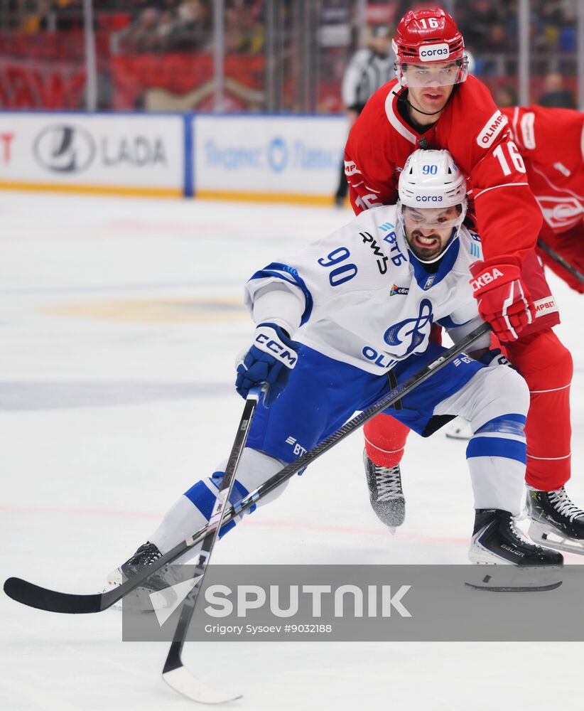 Russia Ice Hockey Kontinental League Spartak - Dynamo