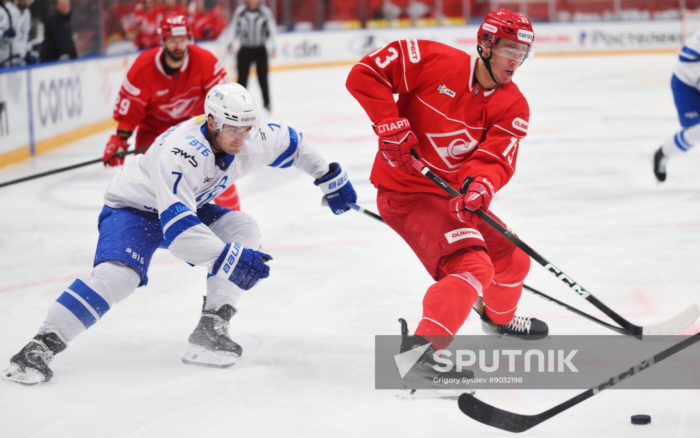 Russia Ice Hockey Kontinental League Spartak - Dynamo