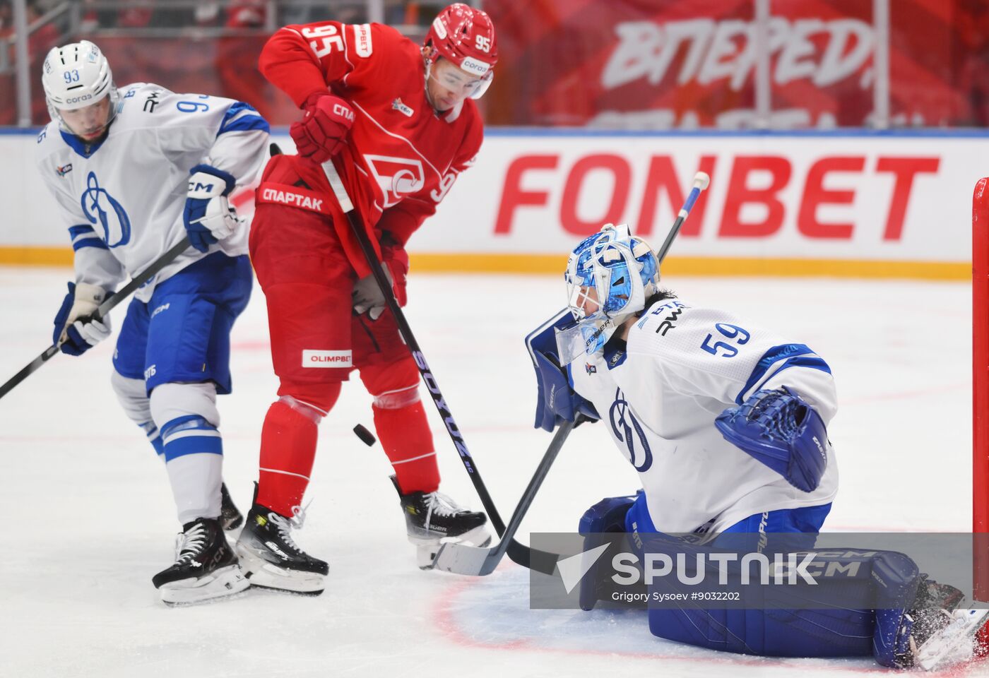 Russia Ice Hockey Kontinental League Spartak - Dynamo
