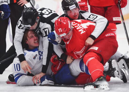 Russia Ice Hockey Kontinental League Spartak - Dynamo