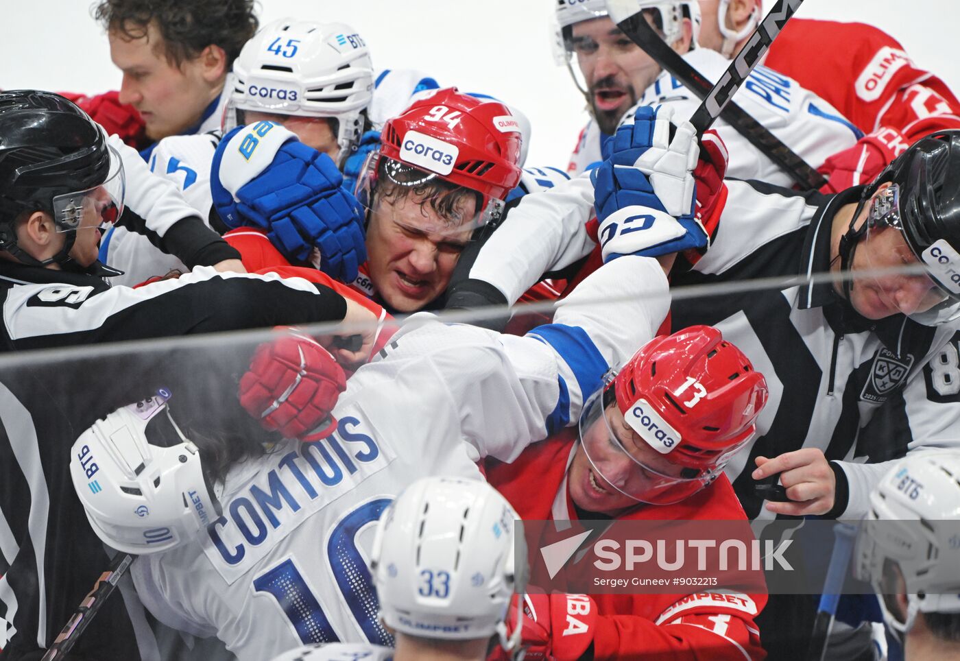 Russia Ice Hockey Kontinental League Spartak - Dynamo