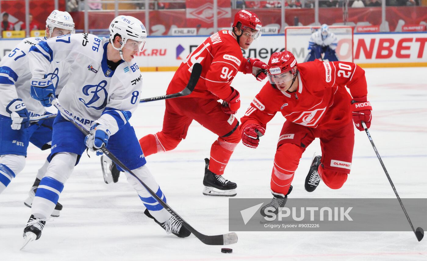 Russia Ice Hockey Kontinental League Spartak - Dynamo