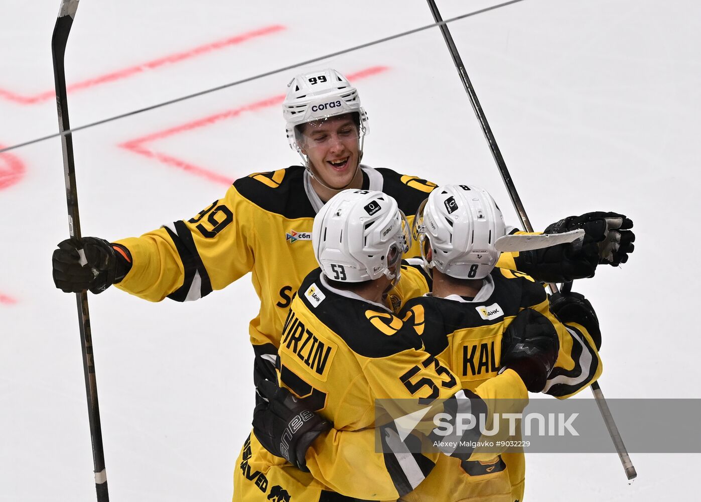 Russia Ice Hockey Kontinental League Avangard - Severstal