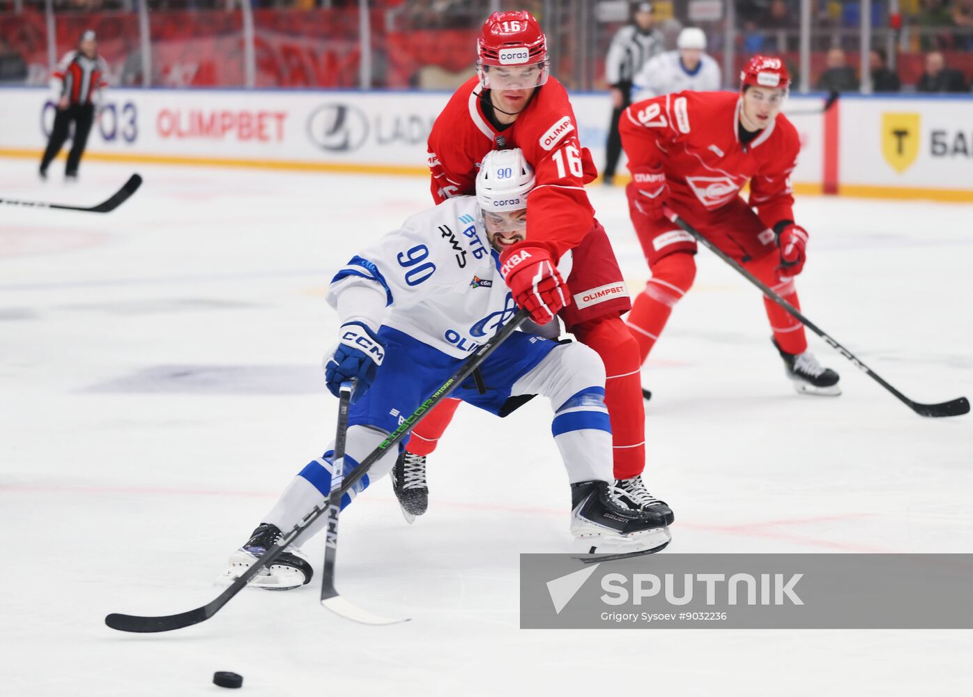 Russia Ice Hockey Kontinental League Spartak - Dynamo