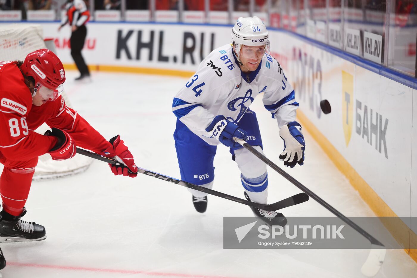 Russia Ice Hockey Kontinental League Spartak - Dynamo