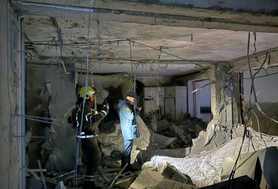 Russia Ukraine Drone Attack