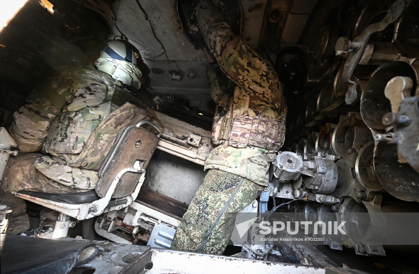 Russia Ukraine Military Operation Artillery Unit