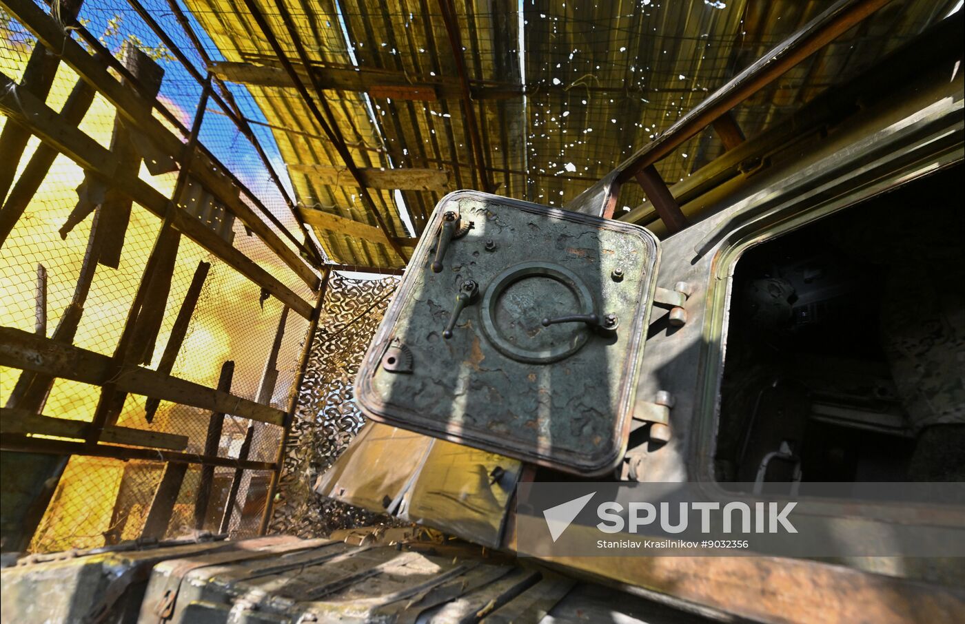 Russia Ukraine Military Operation Artillery Unit