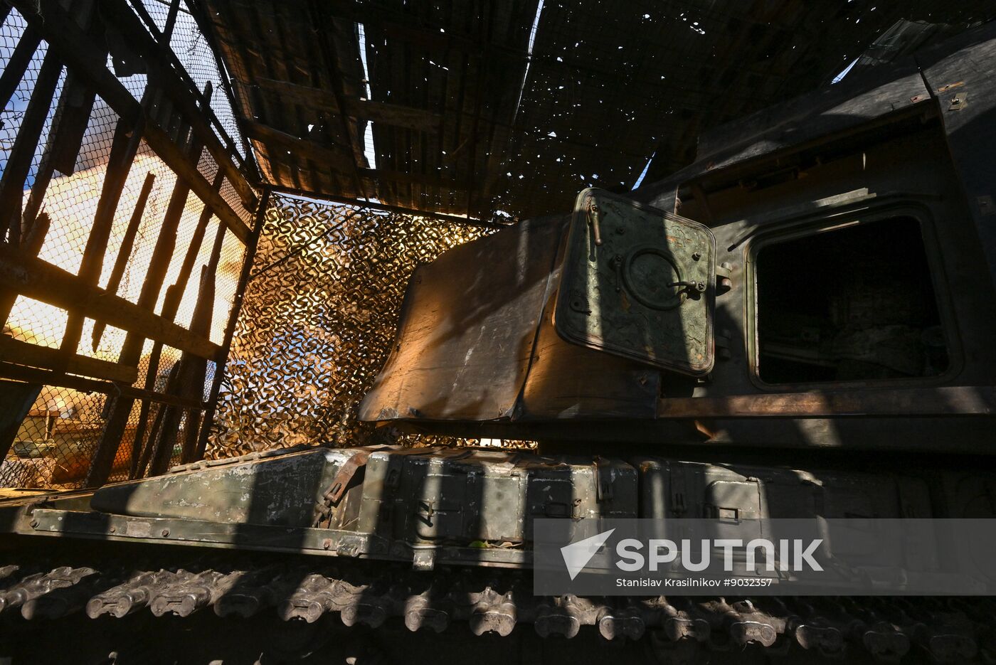 Russia Ukraine Military Operation Artillery Unit