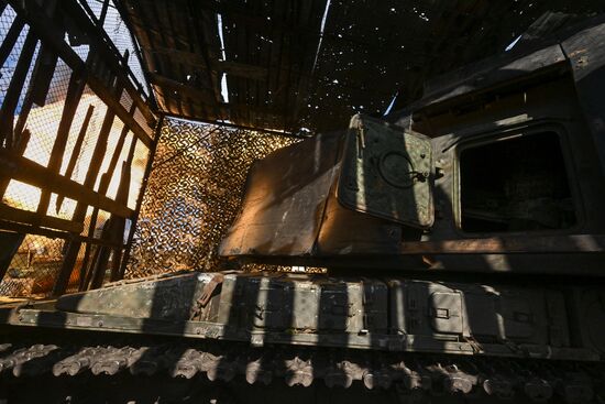 Russia Ukraine Military Operation Artillery Unit