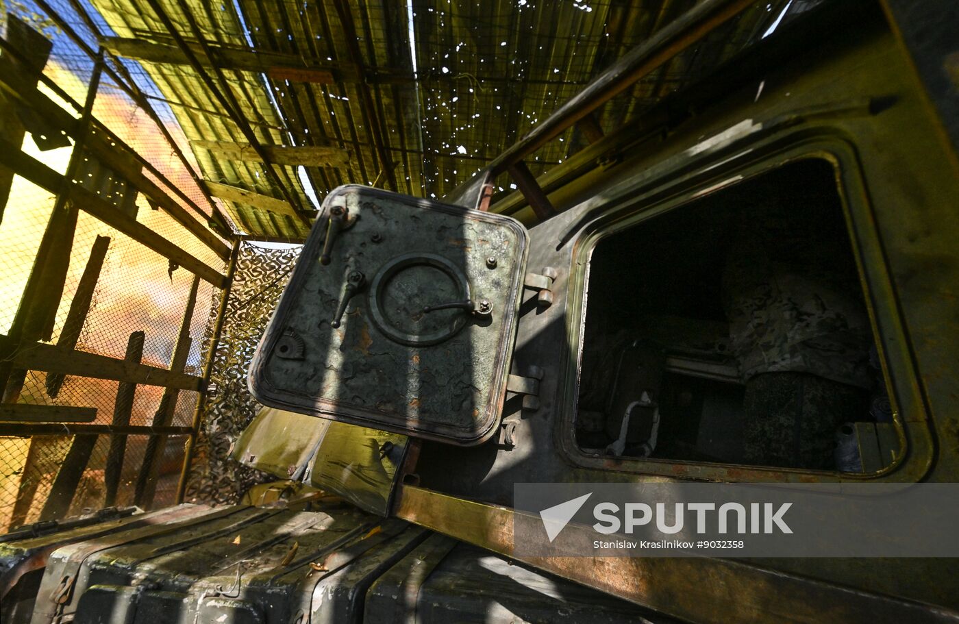 Russia Ukraine Military Operation Artillery Unit