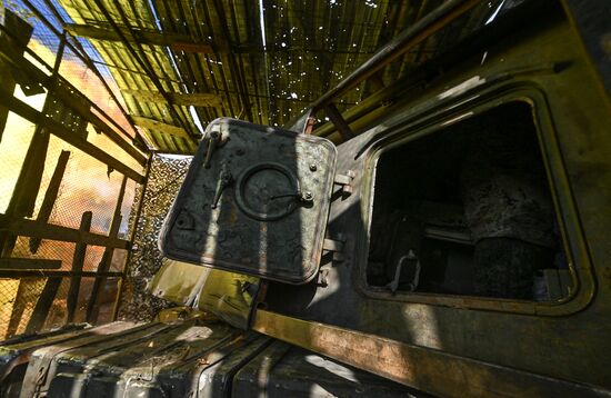 Russia Ukraine Military Operation Artillery Unit