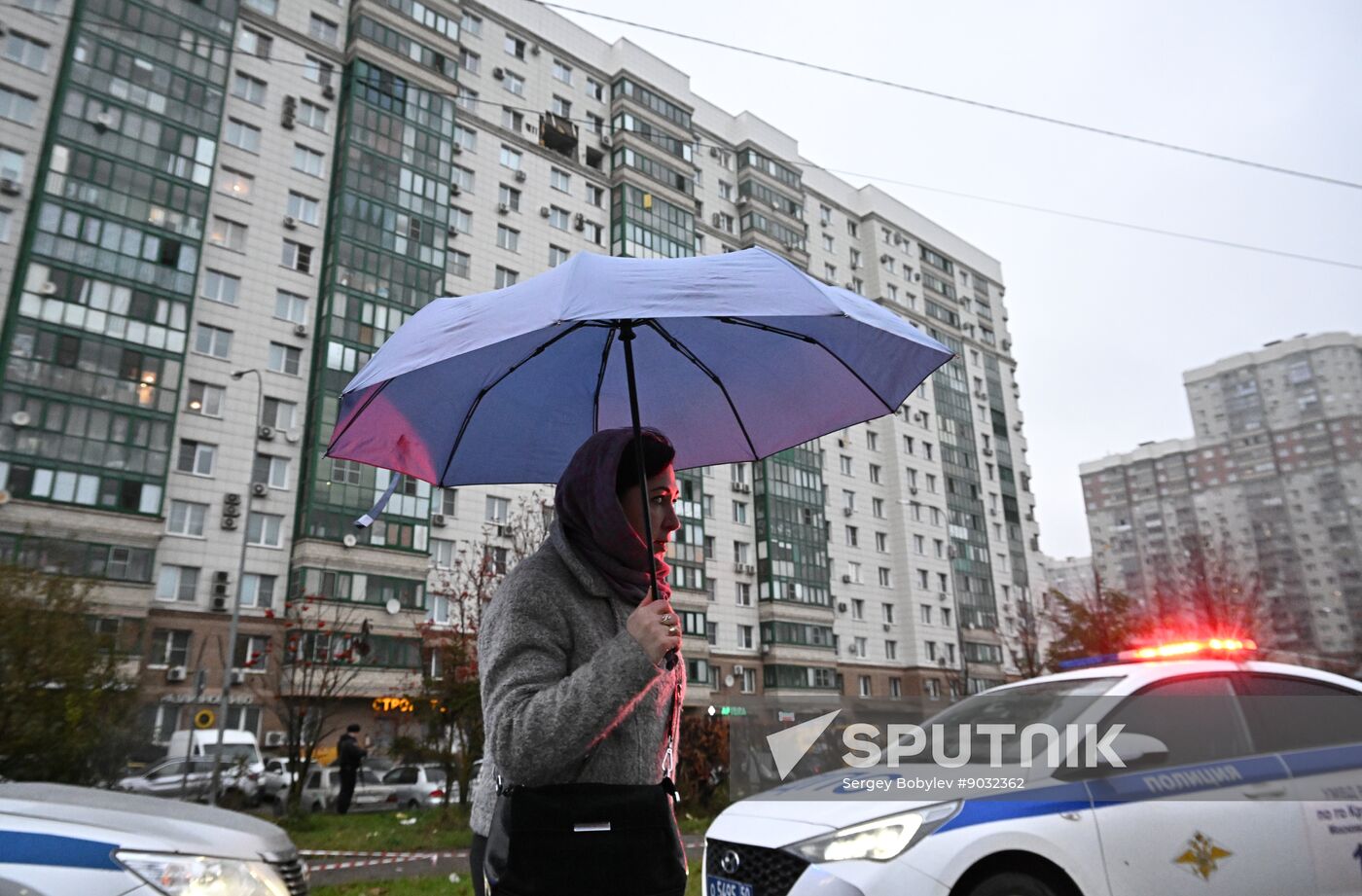 Russia Ukraine Drone Attack