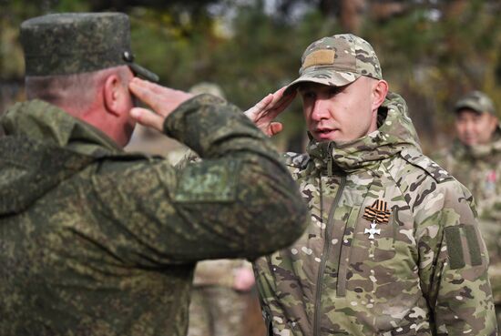 Russia Ukraine Military Operation Awarding