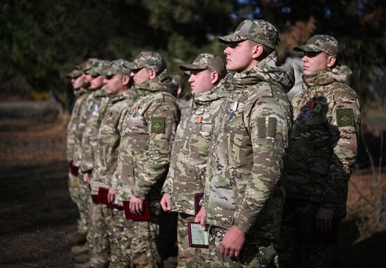 Russia Ukraine Military Operation Awarding