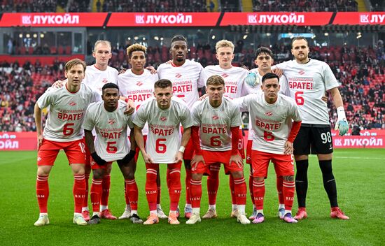 Russia Soccer Premier-League Spartak - Orenburg