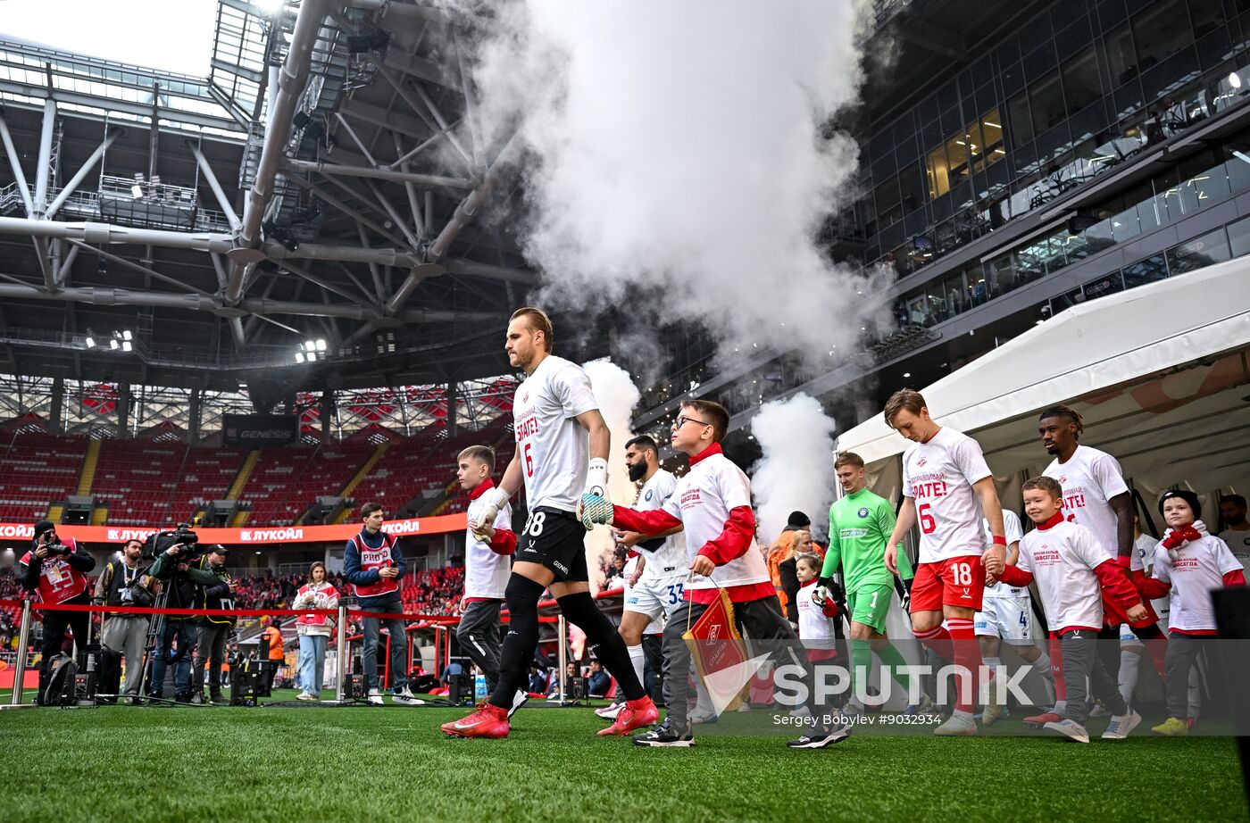 Russia Soccer Premier-League Spartak - Orenburg