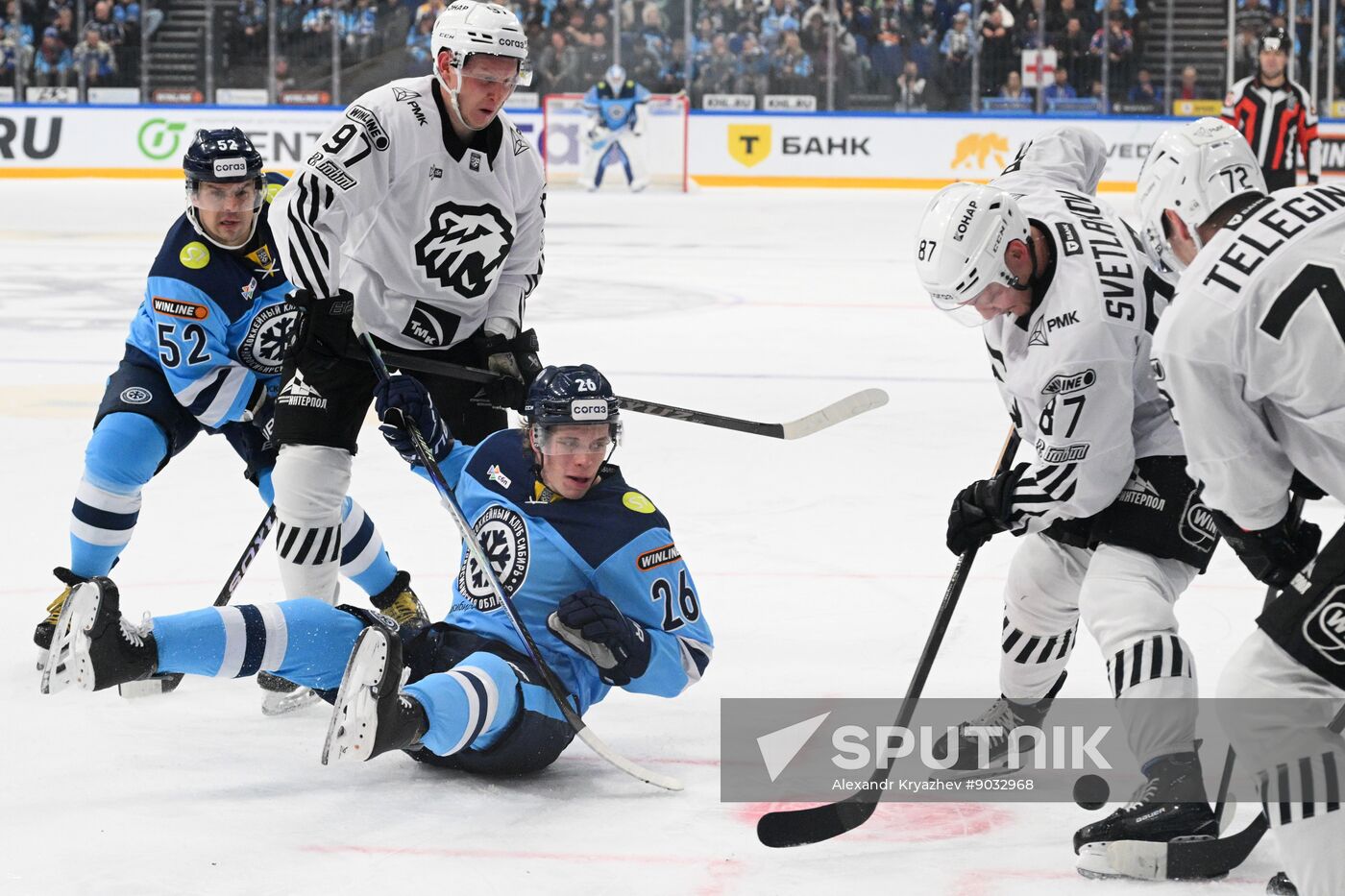 Russia Ice Hockey Kontinental League Sibir - Traktor